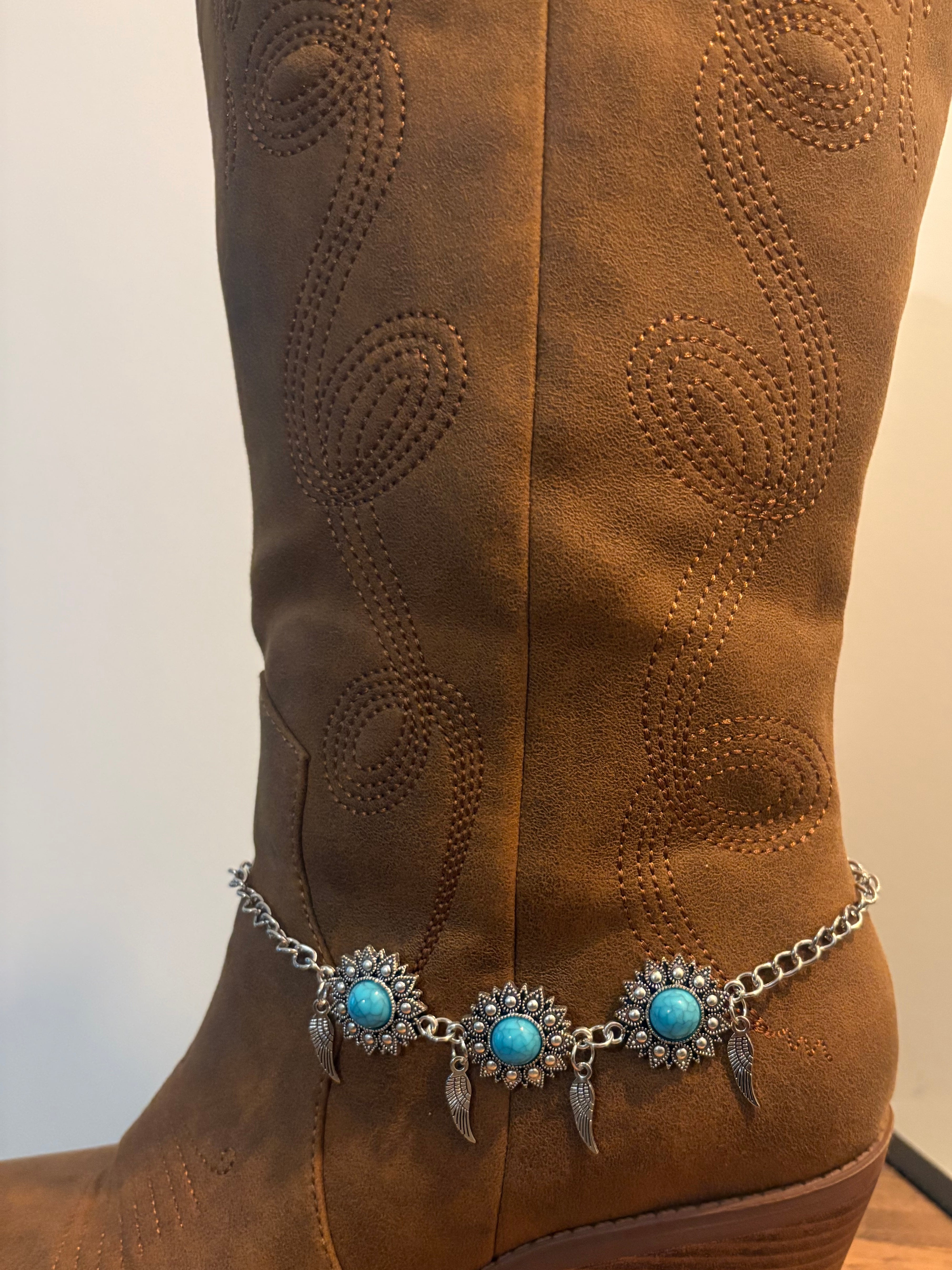 Wildflower Boot Charm