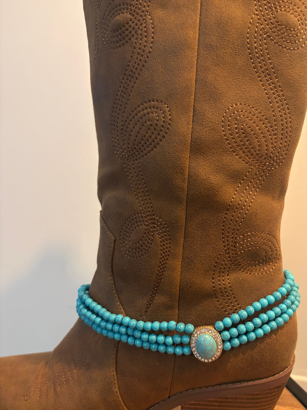 Turquoise Trail Boot Charm
