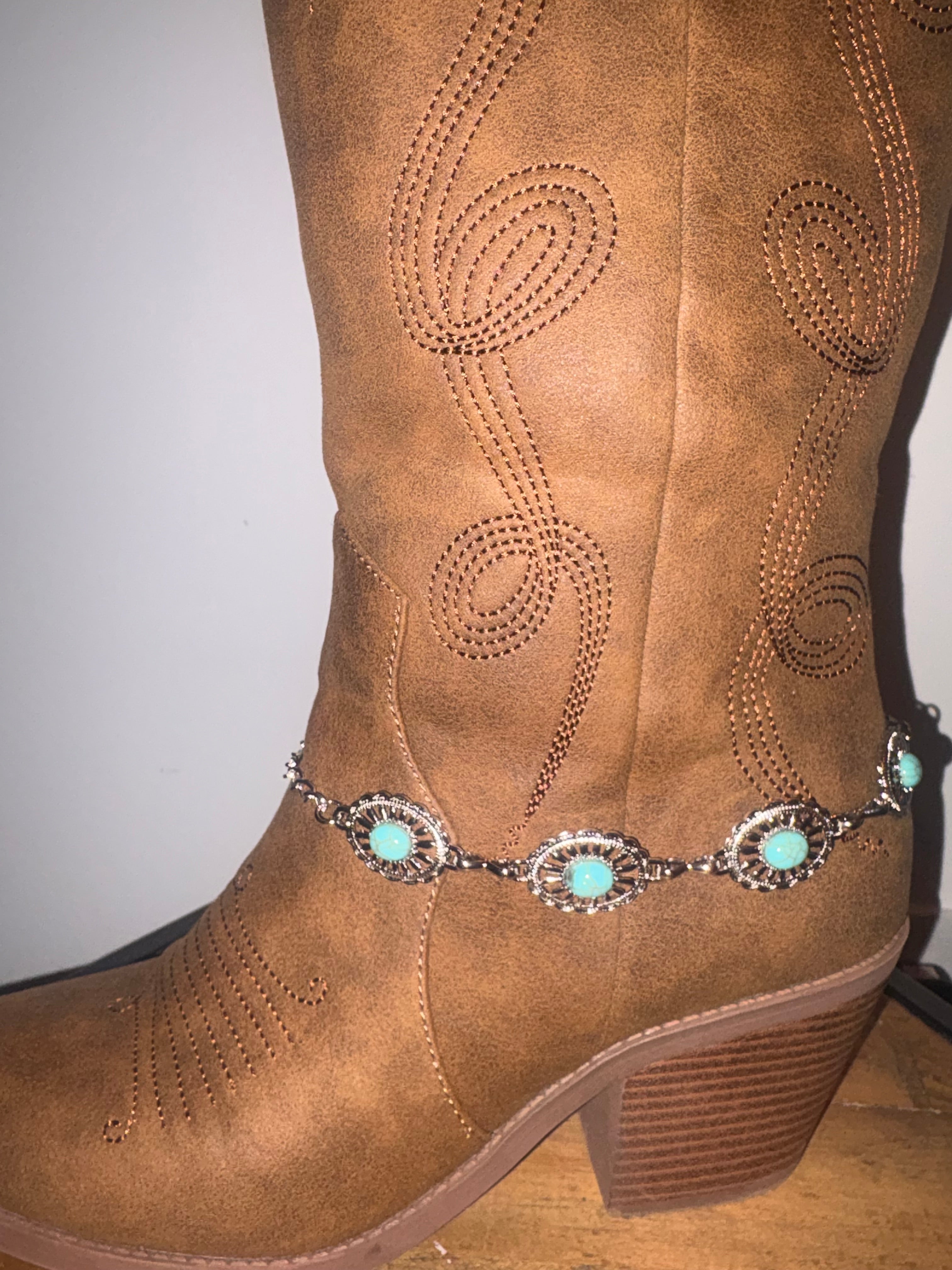 Silver Mesa Boot Charm