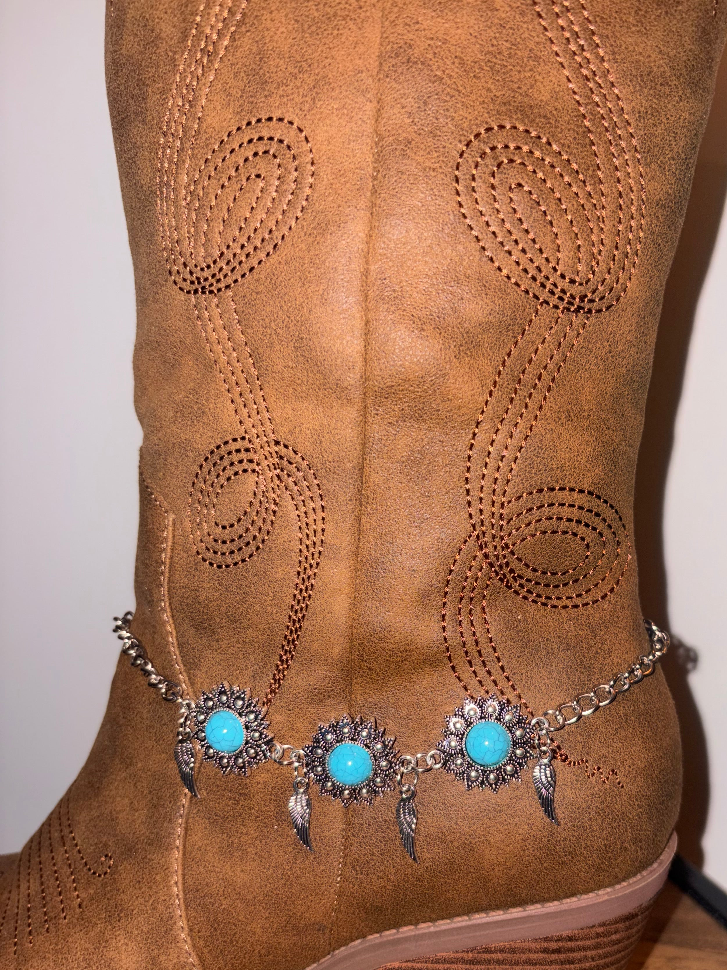 Wildflower Boot Charm