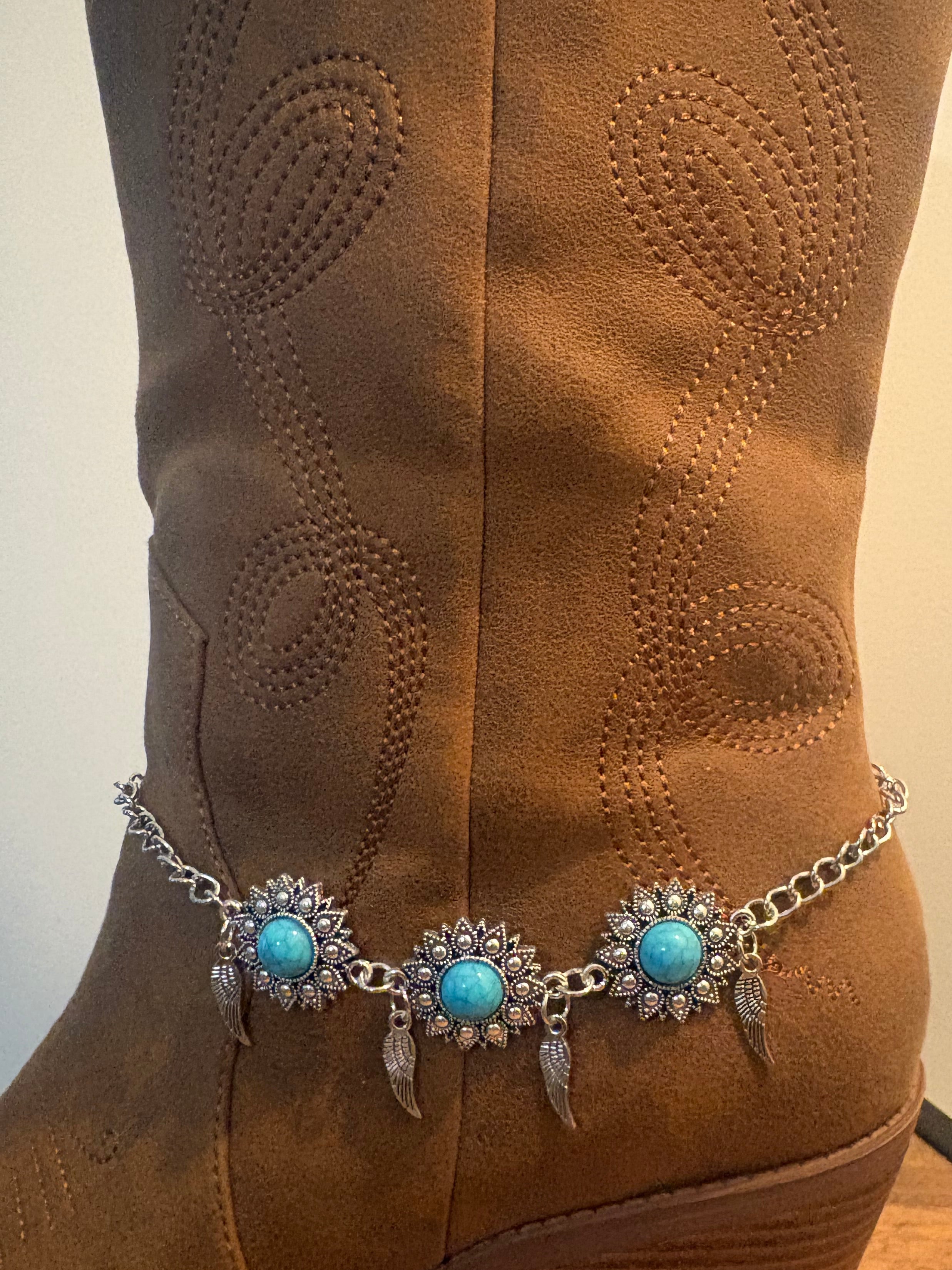 Wildflower Boot Charm